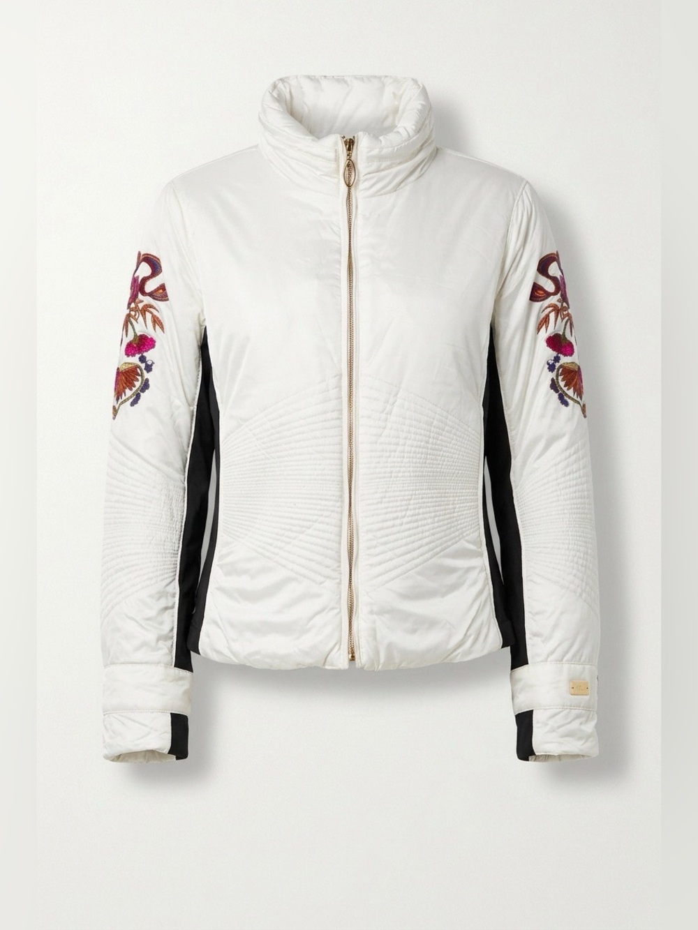 Obermeyer Nylon Graphic Print Thermolite Bomber Jacket - size 8